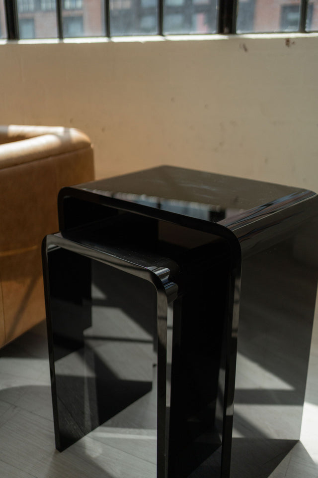 Waterfall Double End Table
